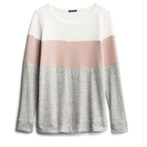 NWT {pink clover} ameya brushed knit top